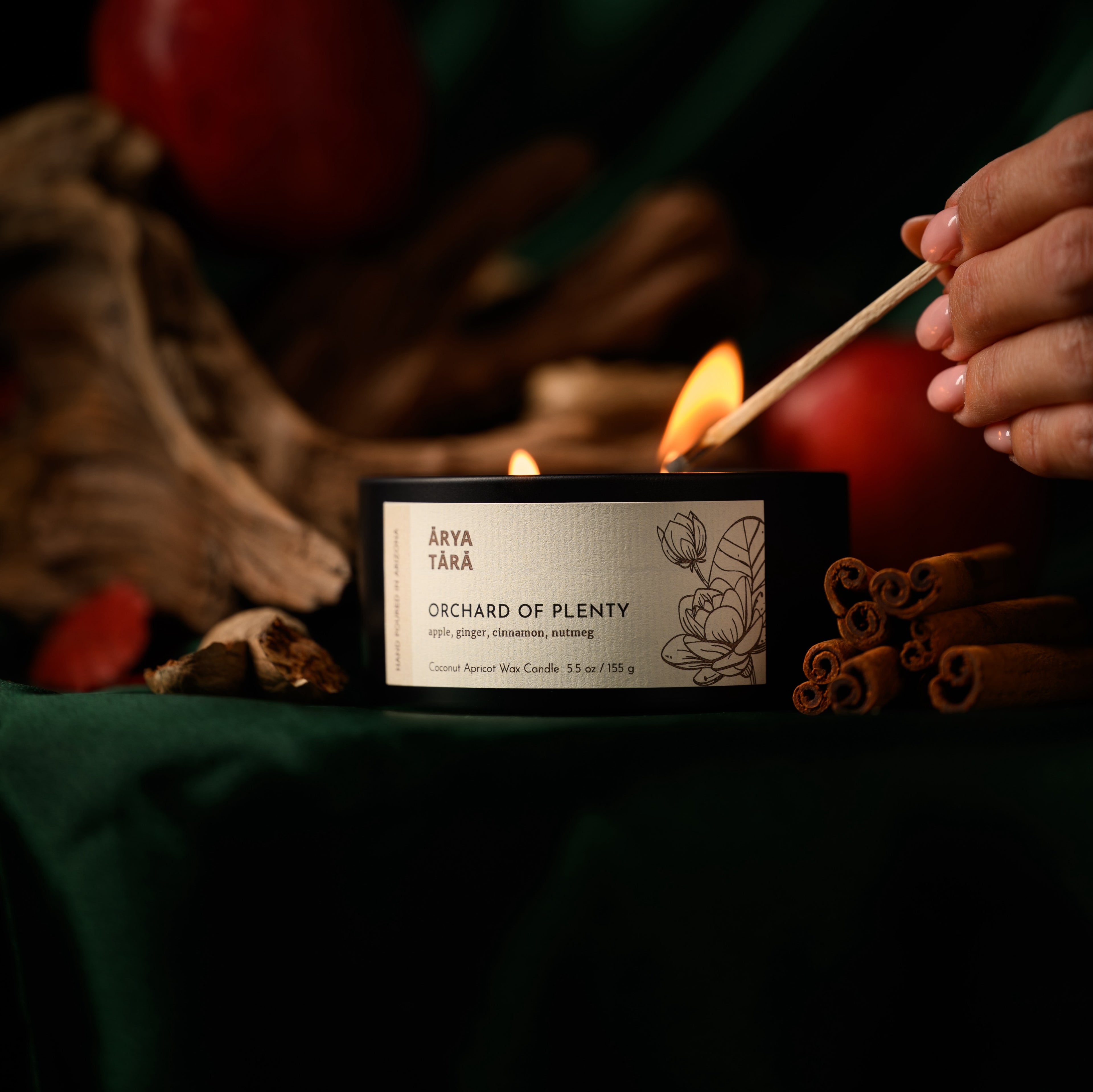 Orchard of Plenty Candle | Onyx Tin