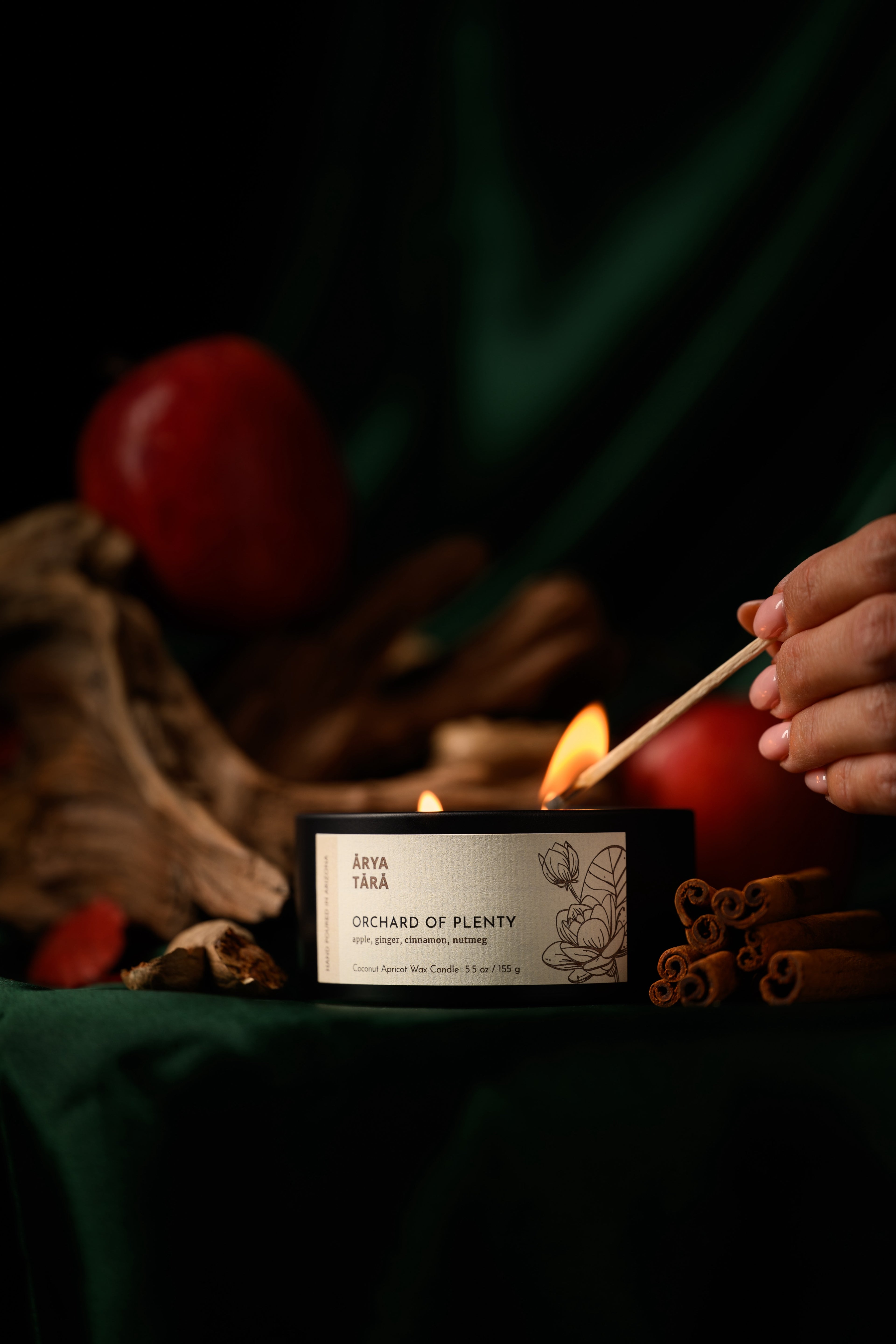 Orchard of Plenty Candle | Onyx Tin
