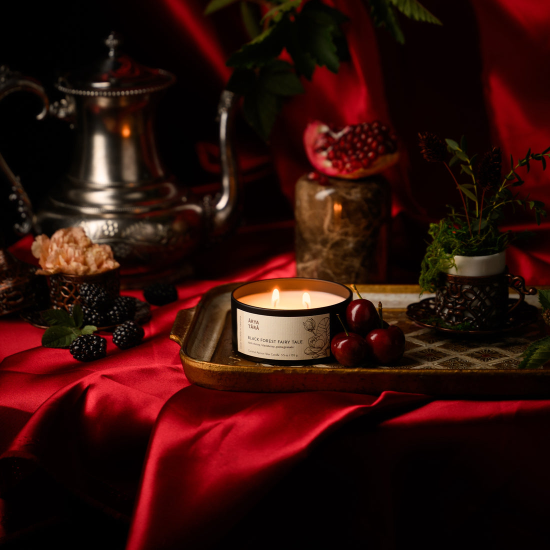 Black Forest Fairy Tale Candle | Onyx Tin