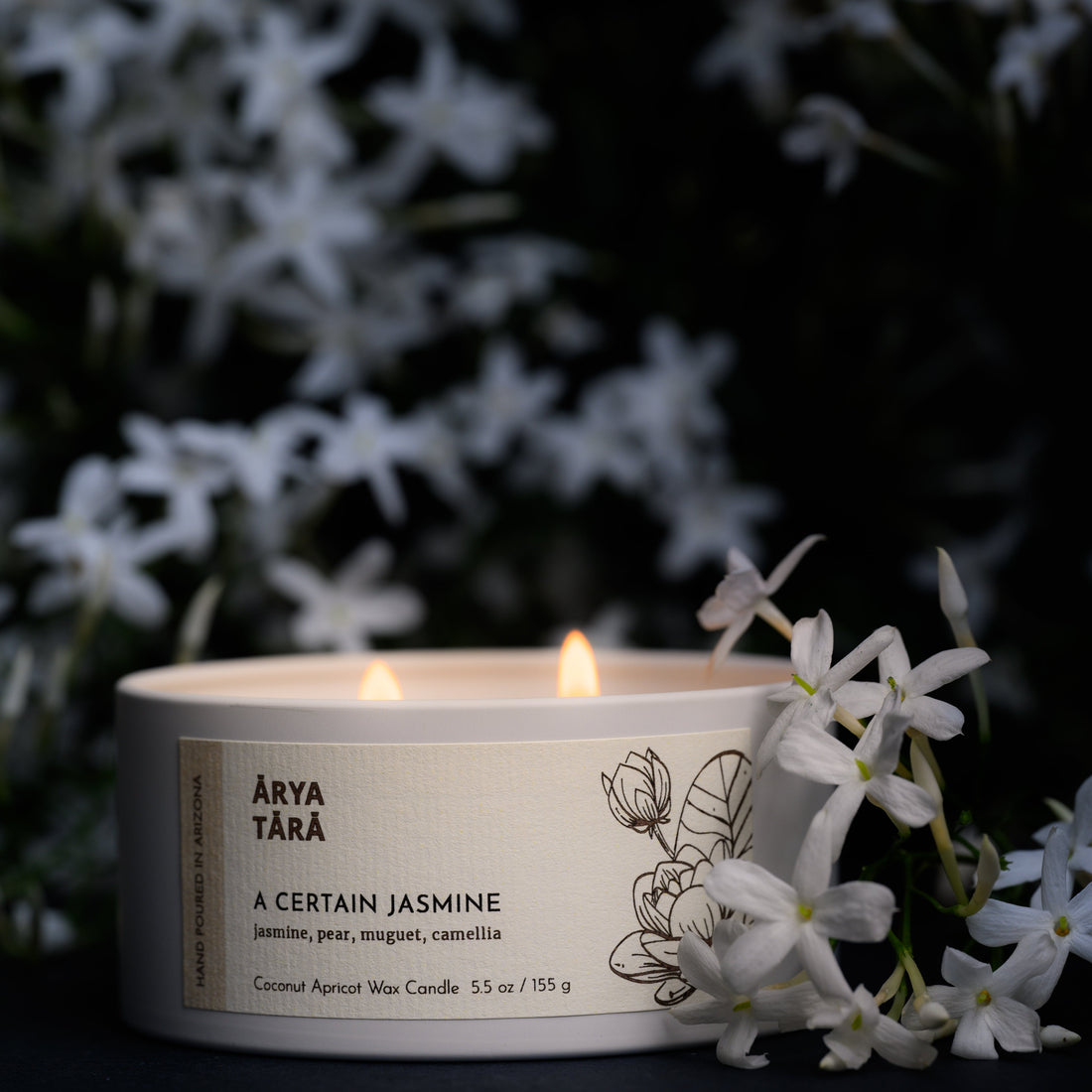 A Certain Jasmine Candle | Ivory Tin