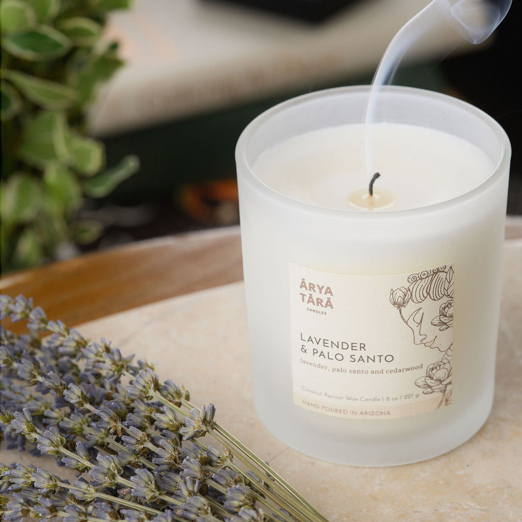 Lavender and Palo Santo Candle