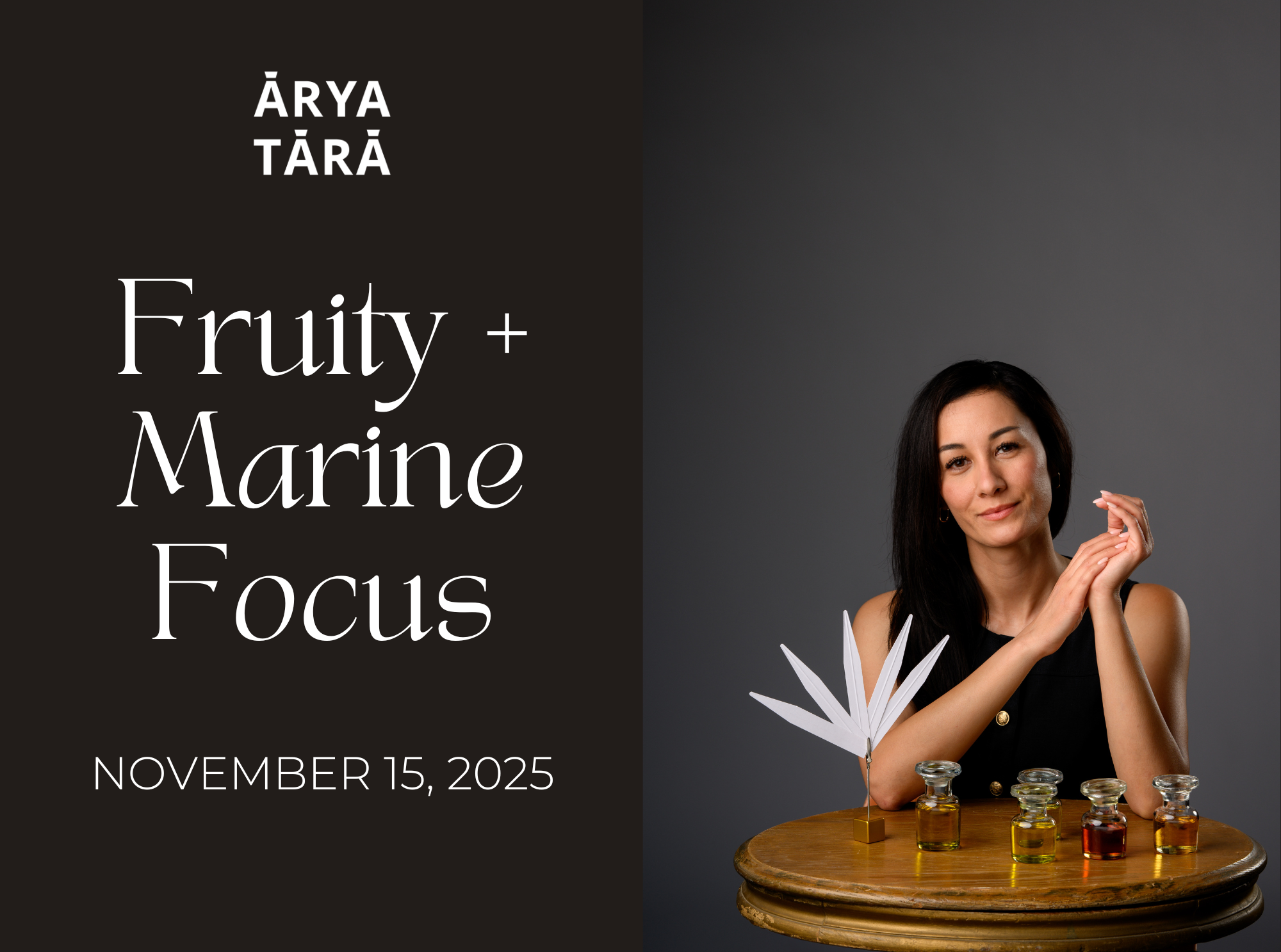 Fruity + Marine Focus Workshop | November 15