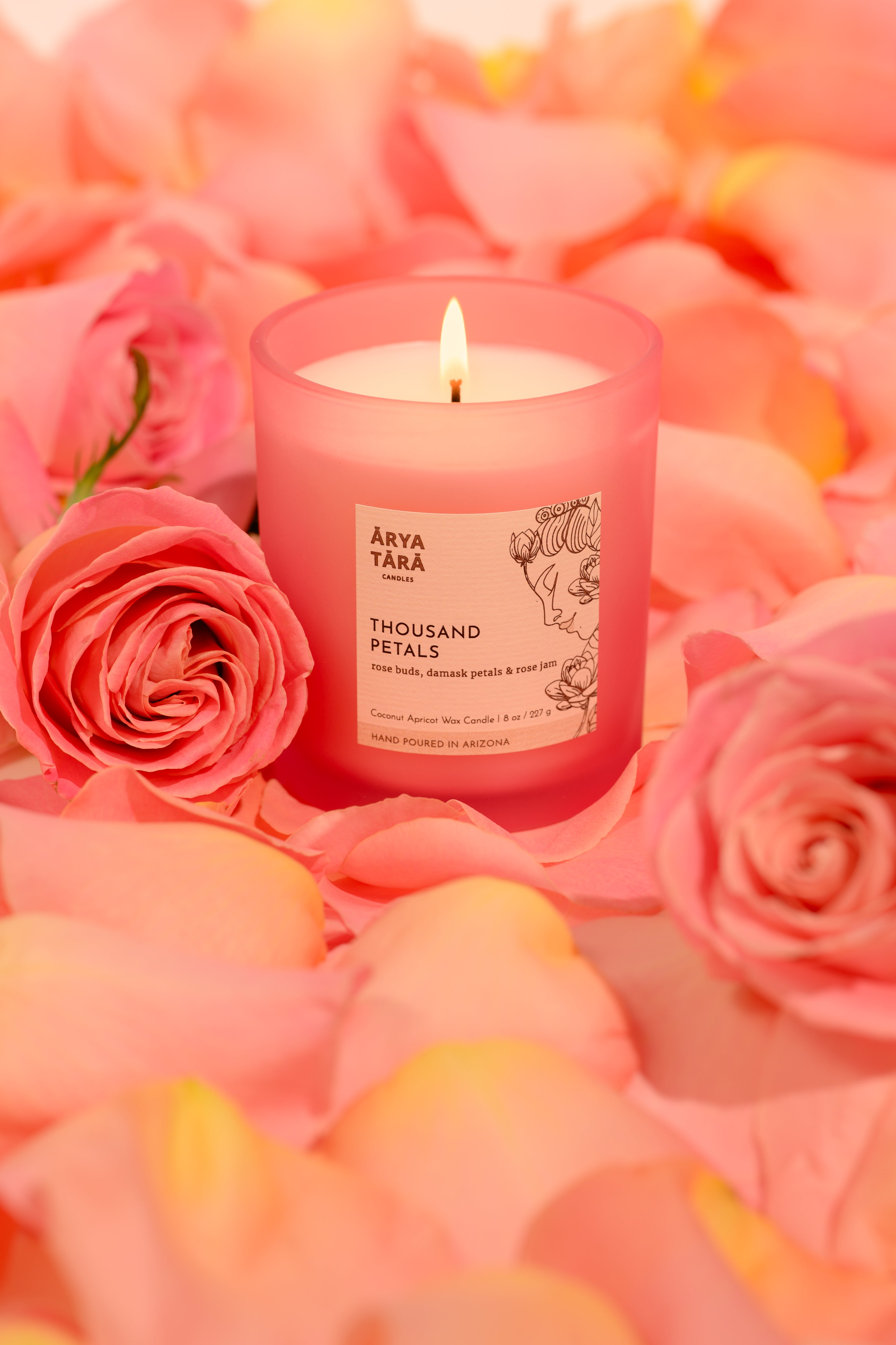 Thousand Petals Candle