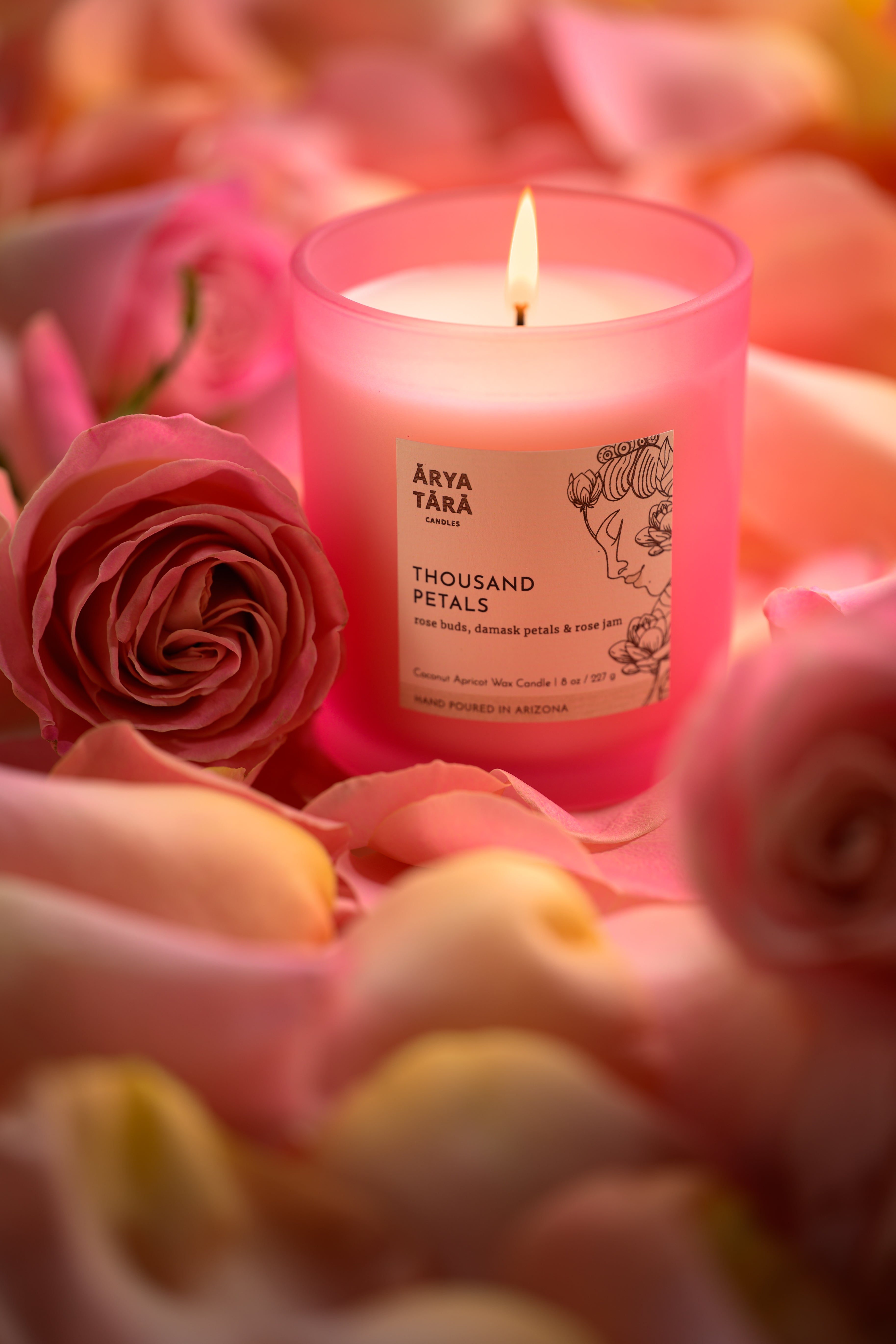 Thousand Petals Candle