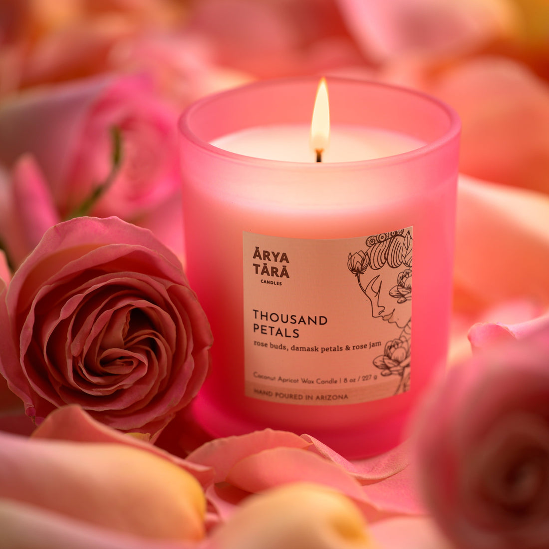 Thousand Petals Candle