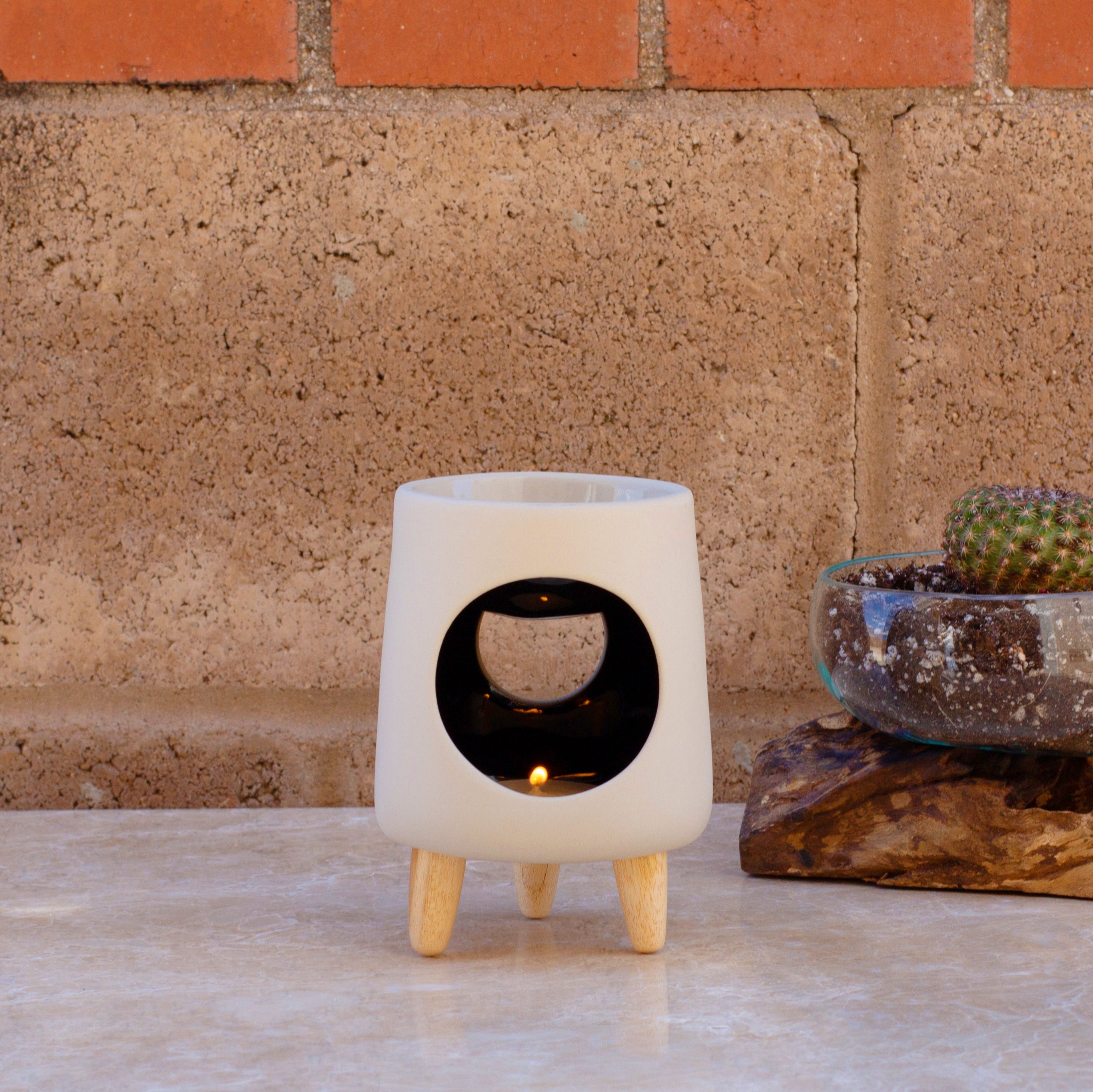 Ceramic wax warmer | Black