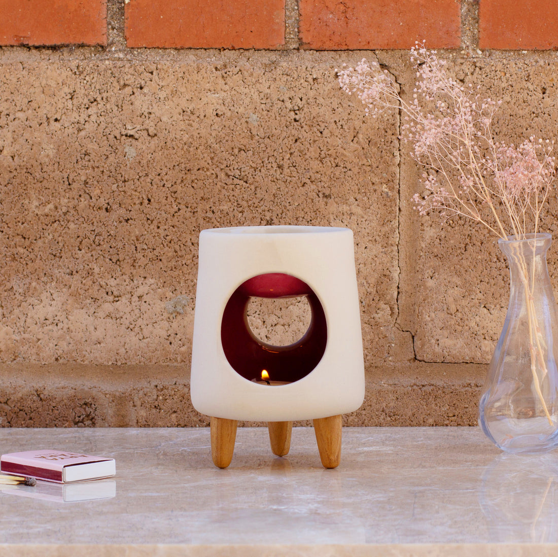 Ceramic wax warmer | Pink