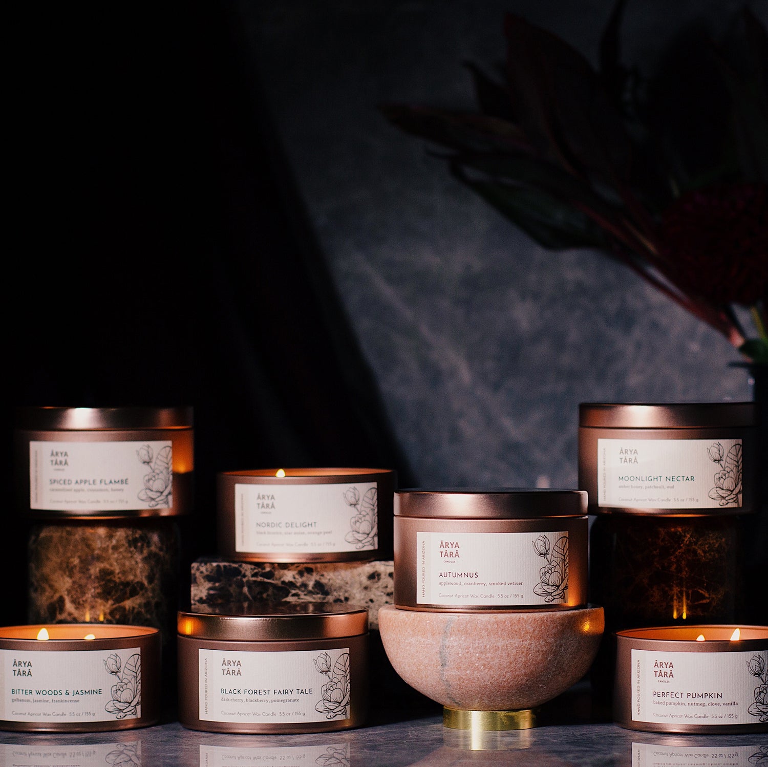 Lotus Tins | Copper Tins