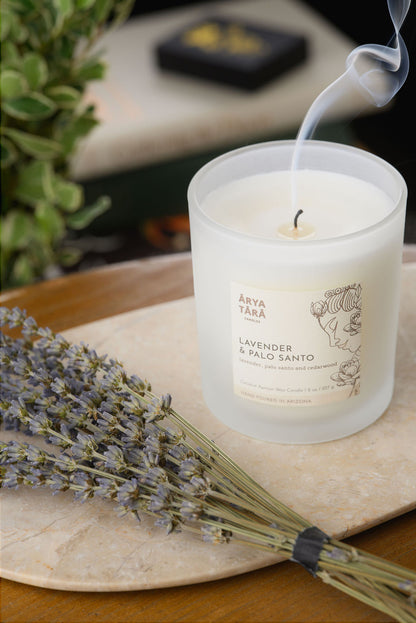 Lavender and Palo Santo Candle