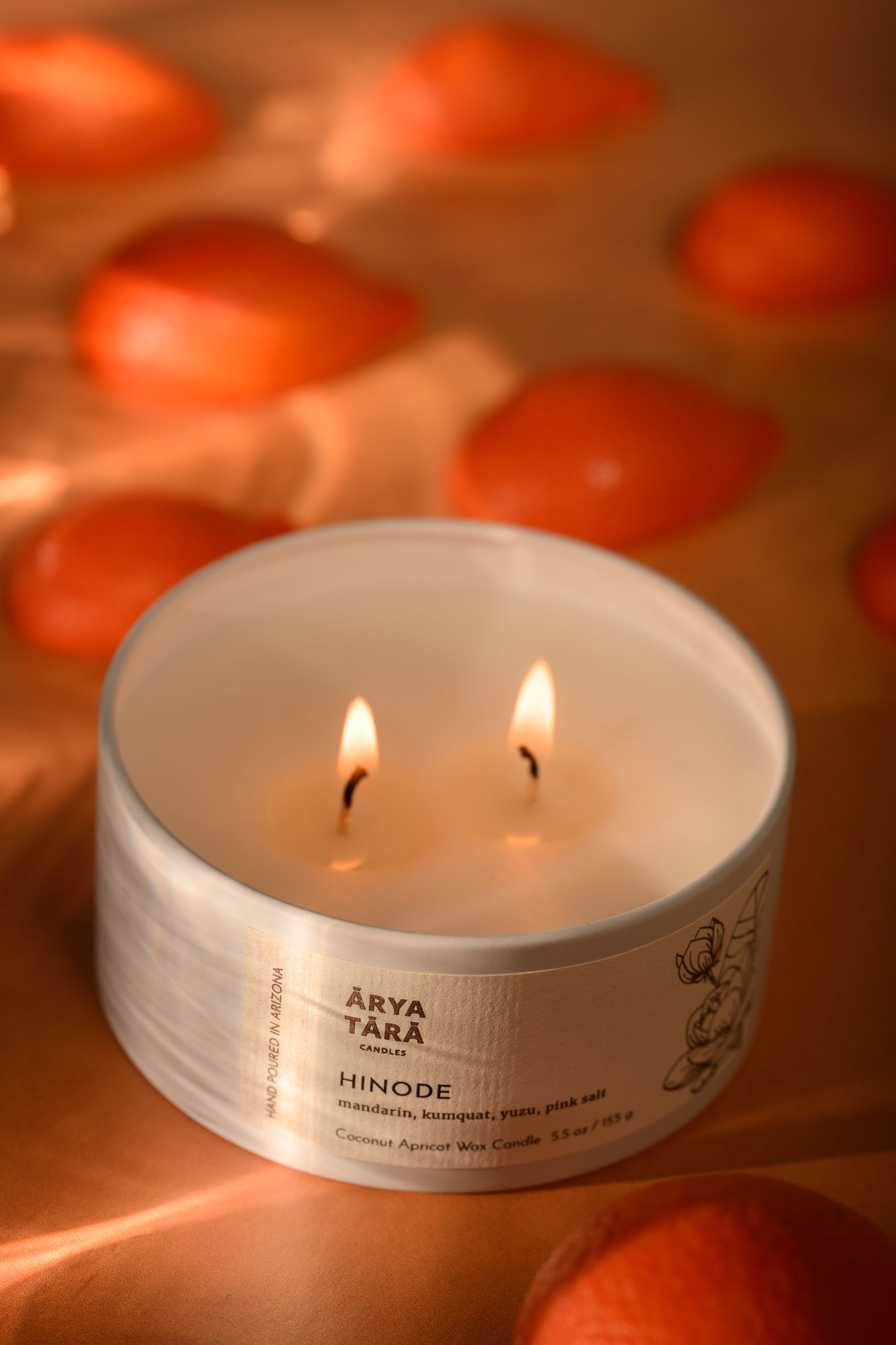 Hinode Candle | Ivory Tin