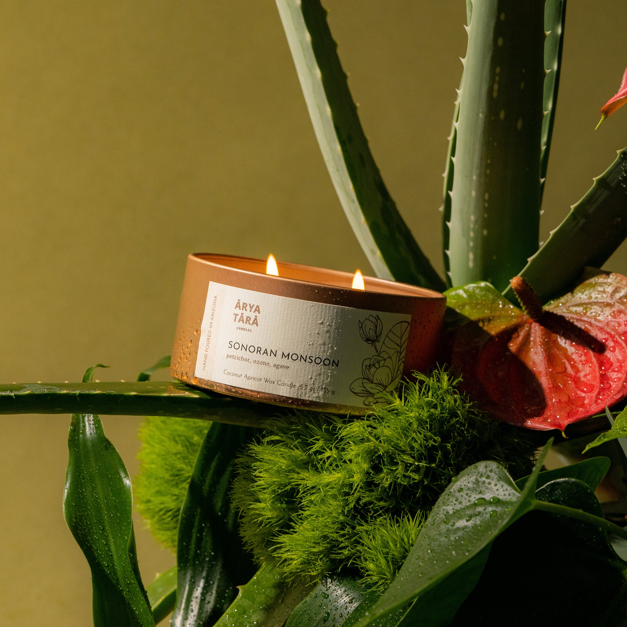 Sonoran Monsoon Candle | Copper Tin