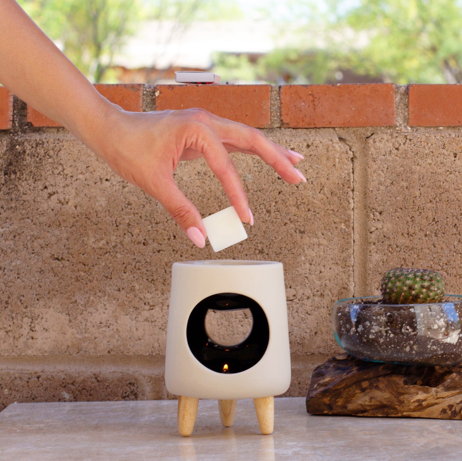 Ceramic wax warmer | Black