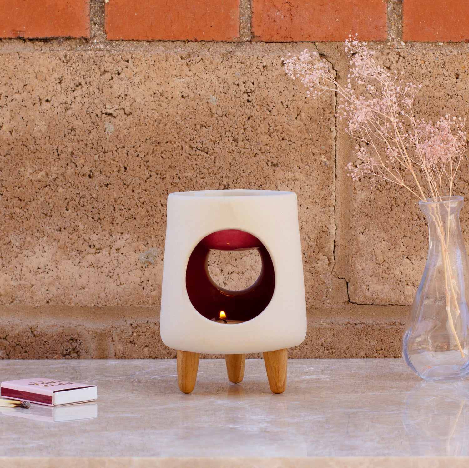 Ceramic wax warmer | Pink