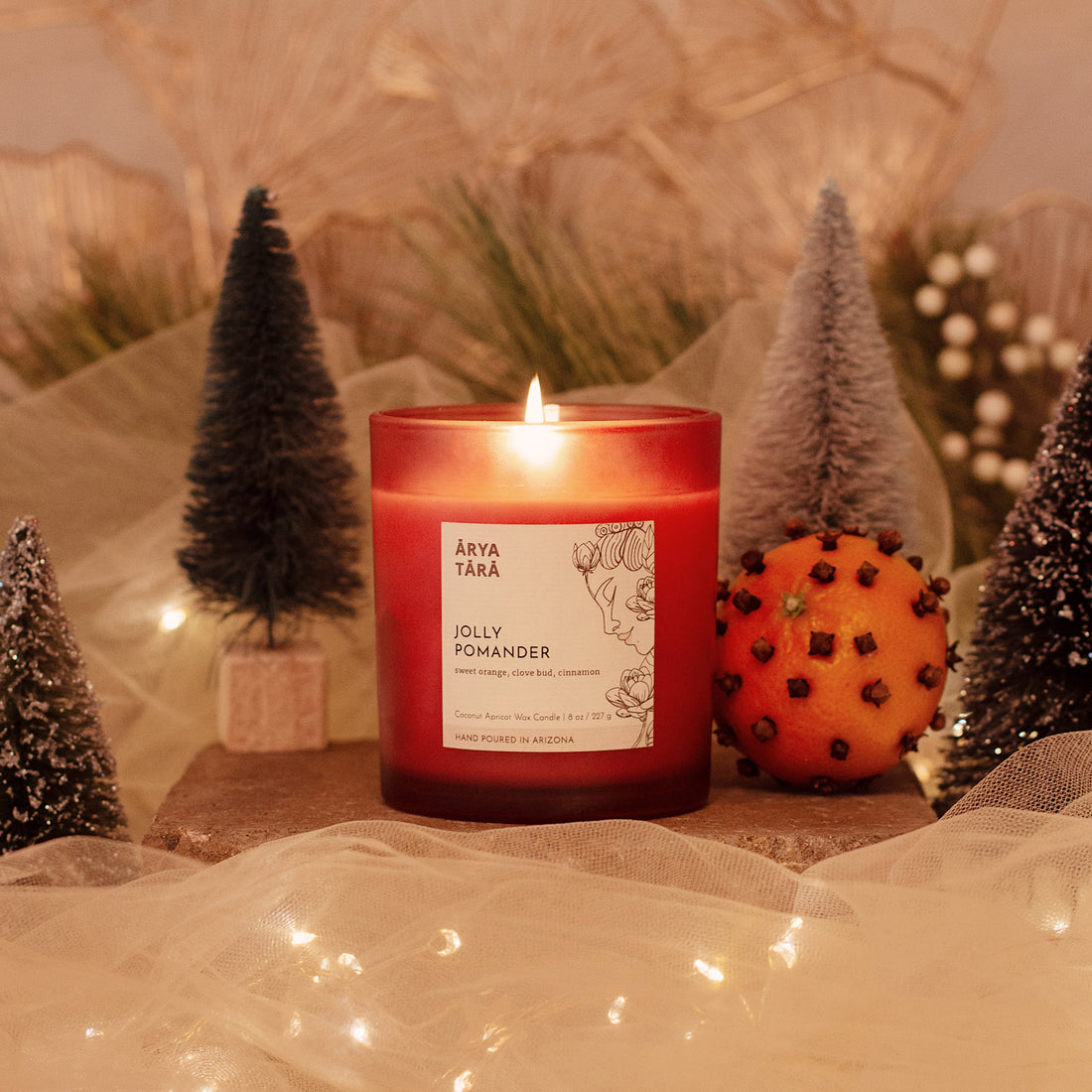 Jolly Pomander Candle